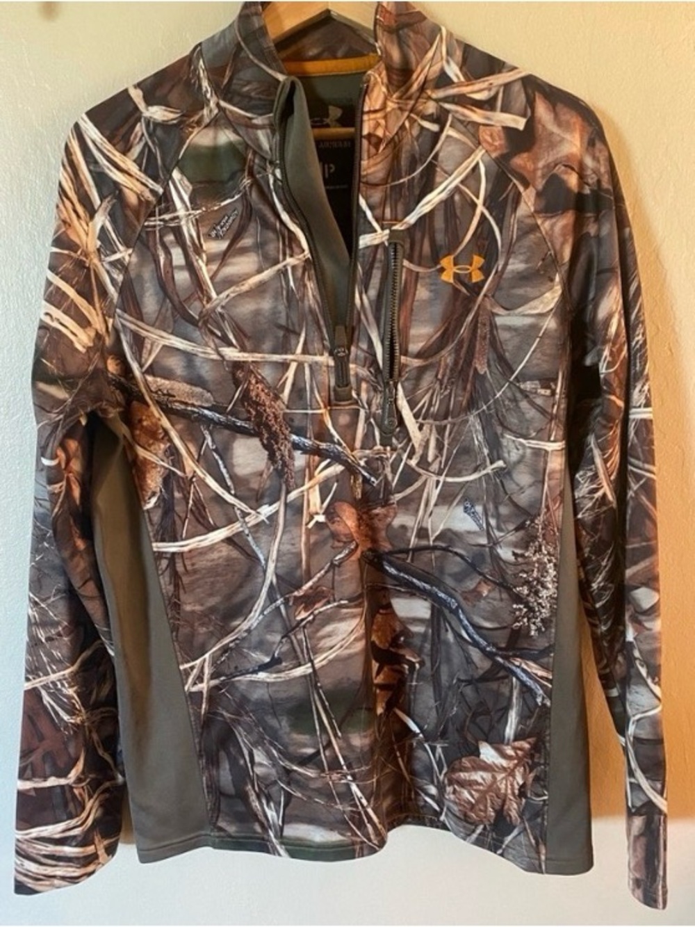 Under Armour Camo Quarter-Zip Pullover